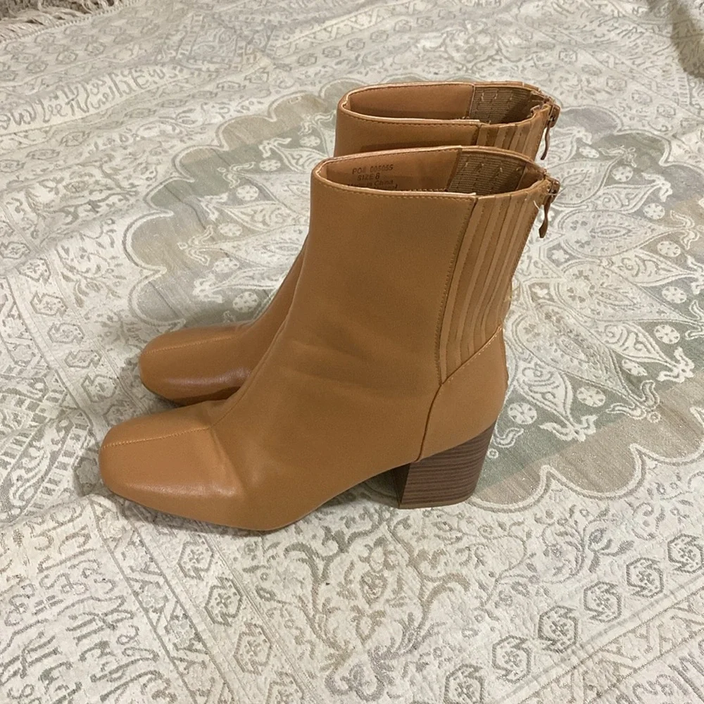 Tan Booties - Picture 4 of 10